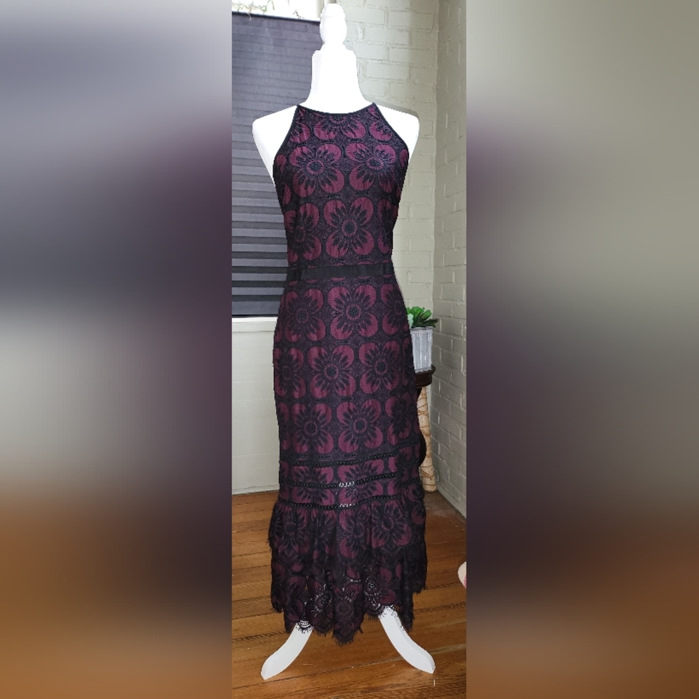 Banana Republic Lace Midi Dress, Size 10